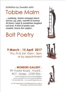 022 bolt poetry sculptures tobbe malm