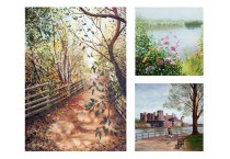 Scenes and landscape paintings